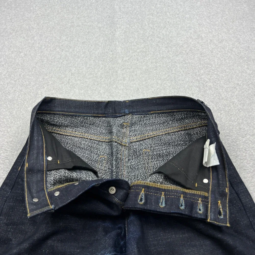 Naked & Famous Jeans Mens 33 Elephant 11 Grandrelle Easy Guy Japan Selvedge Raw